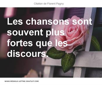 Citations Florent Pagny