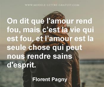 Citation de Florent Pagny