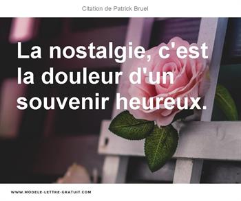 Citations Patrick Bruel