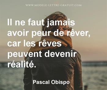 Citation de Pascal Obispo