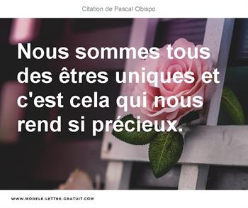 Citations Pascal Obispo