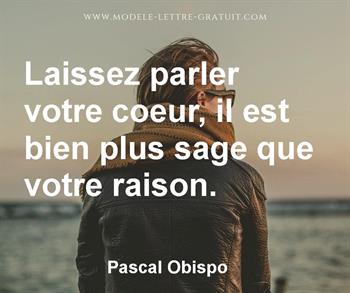 Citation de Pascal Obispo