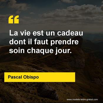 Citation de Pascal Obispo