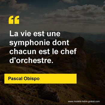 Citation de Pascal Obispo