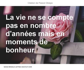 Citations Pascal Obispo