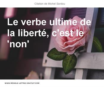 Citations Michel Sardou