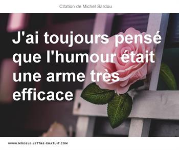 Citations Michel Sardou
