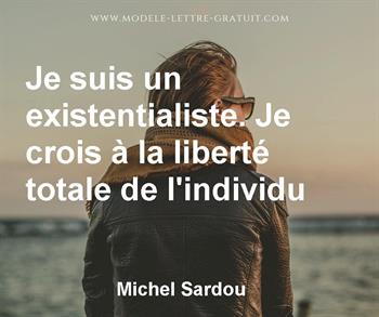 Citation de Michel Sardou