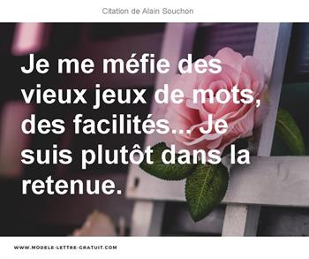 Citations Alain Souchon