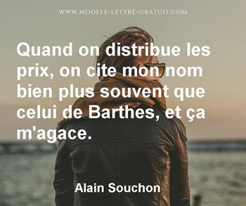 Citation de Alain Souchon