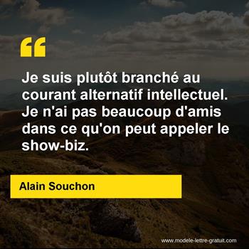 Citation de Alain Souchon