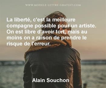 Citation de Alain Souchon