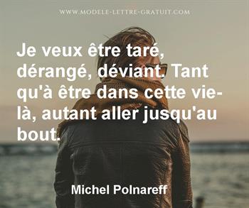 Citation de Michel Polnareff