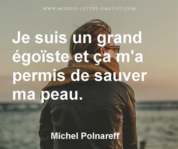 Citation de Michel Polnareff