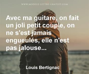 Citation de Louis Bertignac