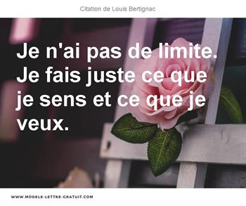 Citations Louis Bertignac