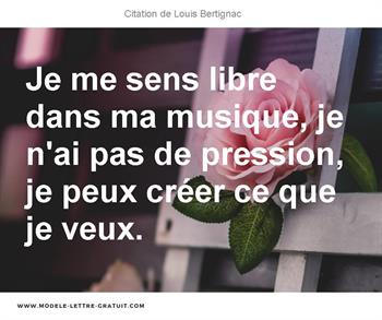Citations Louis Bertignac