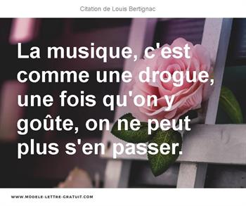 Citations Louis Bertignac