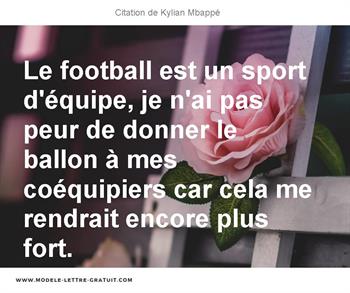 Citations Kylian Mbappé