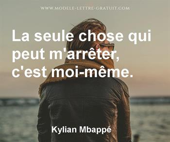 Citation de Kylian Mbappé