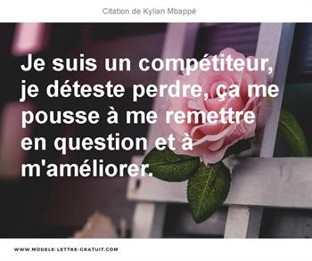Citations Kylian Mbappé