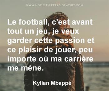 Citation de Kylian Mbappé