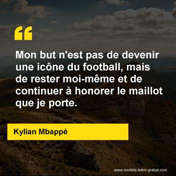 Citation de Kylian Mbappé