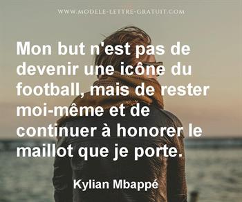 Citation de Kylian Mbappé