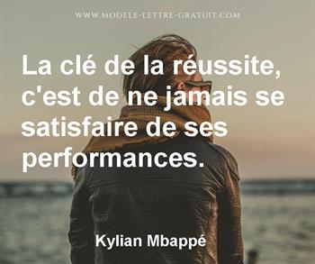 Citation de Kylian Mbappé