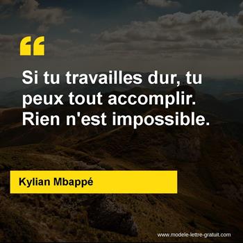 Citations Kylian Mbappé