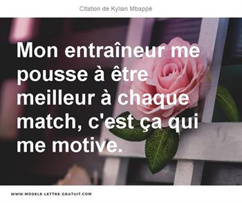 Citations Kylian Mbappé