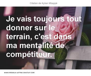 Citations Kylian Mbappé
