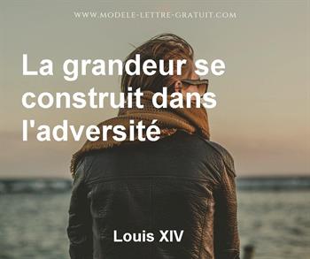 Citation de Louis XIV