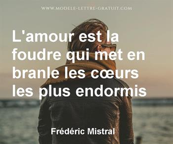 Citation de Frédéric Mistral