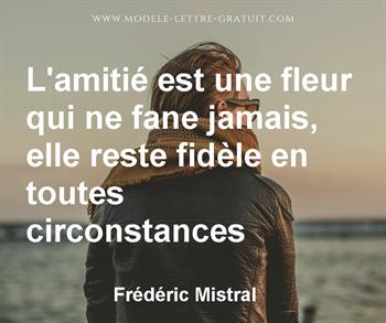 Citation de Frédéric Mistral