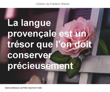 Citations Frédéric Mistral