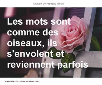 Citations Frédéric Mistral