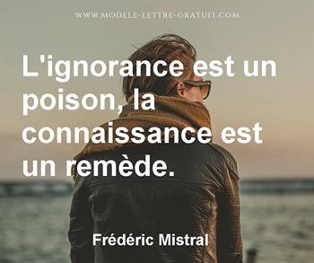 Citation de Frédéric Mistral