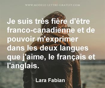 Citation de Lara Fabian