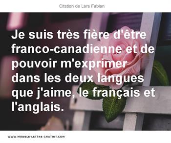 Citations Lara Fabian