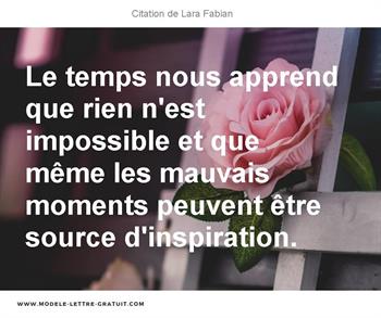 Citations Lara Fabian