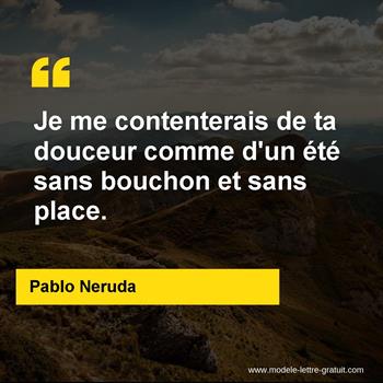 Citation de Pablo Neruda