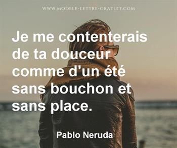 Citation de Pablo Neruda