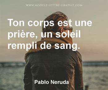 Citation de Pablo Neruda