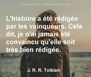 Citation de J. R. R. Tolkien