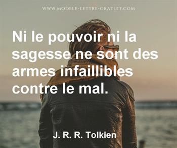 Citation de J. R. R. Tolkien