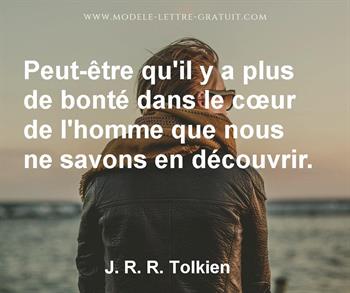 Citation de J. R. R. Tolkien