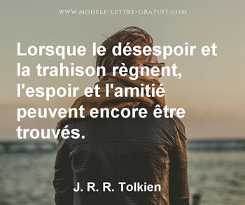 Citation de J. R. R. Tolkien