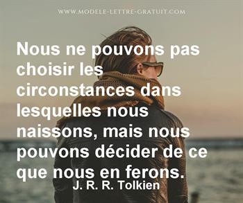 Citation de J. R. R. Tolkien