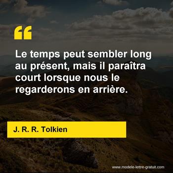 Citation de J. R. R. Tolkien